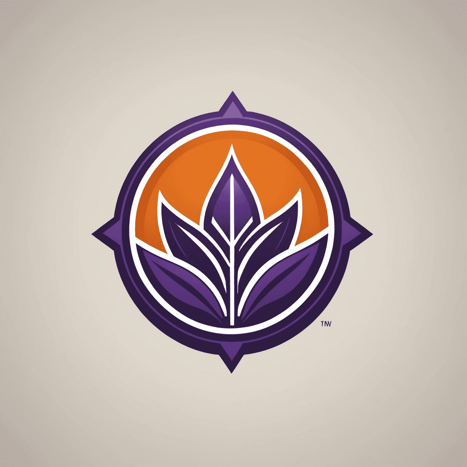 ProudlyProsper logo featuring a stylized orange and purple emblem representing growth and success